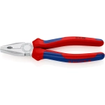Плоскогубцы комбинированные хромированные 200 мм Knipex 03 05 200 SB