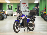 Мопед Motoland Альфа RX LUX 11 (2021 г.) синий (110 см3, маркировка 49сс) (Без ПТС)