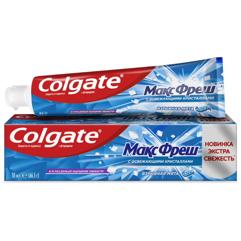 Зубная паста Colgate Макс Блеск Кристальная мята 100мл