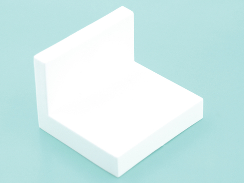 Навес L-образный №1 белый комплект