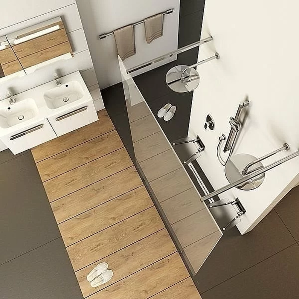 Душевое ограждение Ravak ST Walk-In Free 120