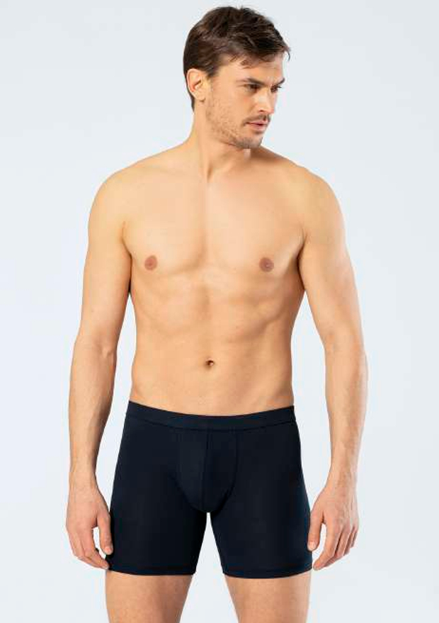 Трусы мужские боксеры темно-синий