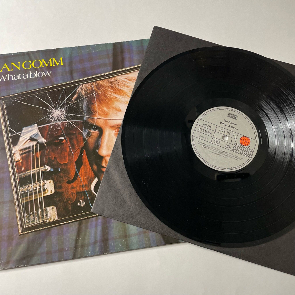 Винтажная виниловая пластинка LP Ian Gomm What A Blow (Holland 1980)