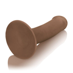 Бежевый вибромассажёр с присоской LUXE Touch-Sensitive Vibrator - 16,5 см. (Цвет: бежевый)