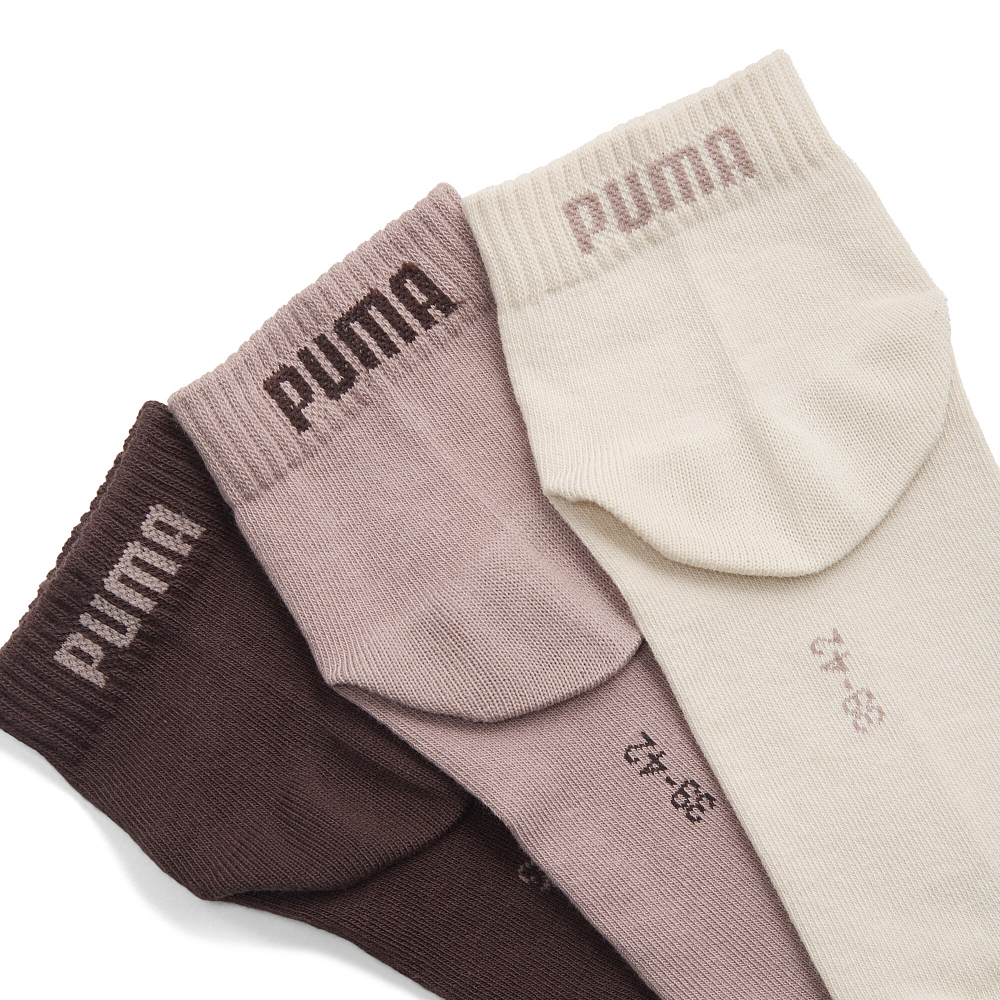 Носки PUMA UNISEX QUARTER PLAIN 3P