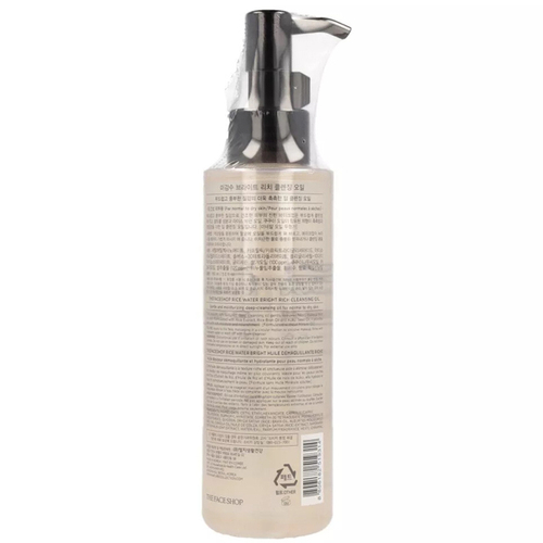 Гидрофильное масло для снятия макияжа с экстрактом риса The Face Shop Rice Water Bright Rich Cleansing Oil, 150мл