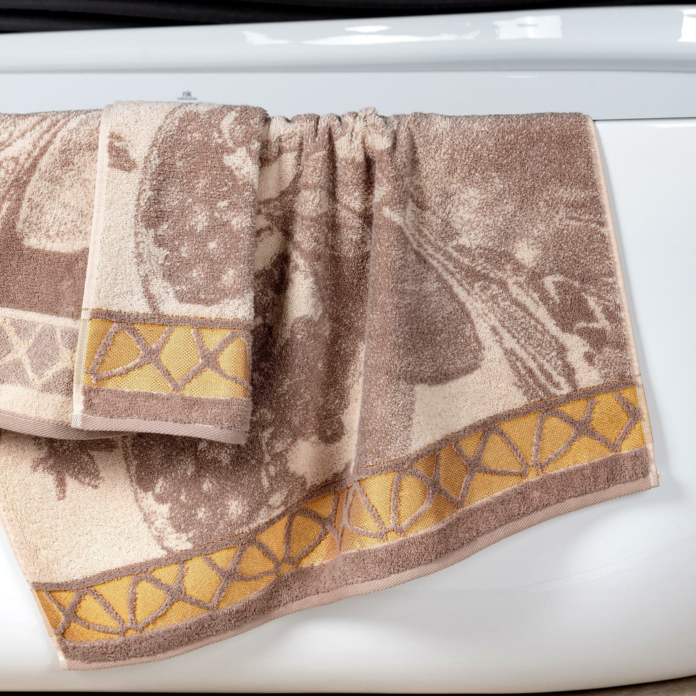 Полотенце махровое Cleanelly 100% хлопок ПЦ-2602-4813 (50*90)