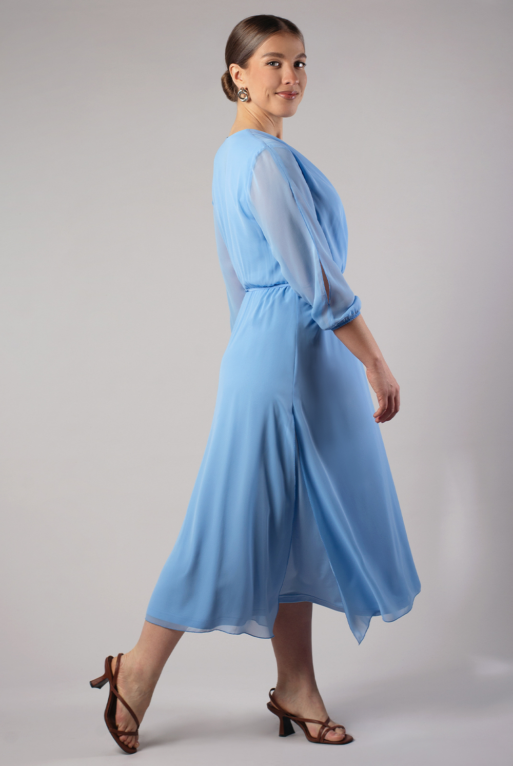 Платье женское 4356зп, Небесный #284Неб054356зп