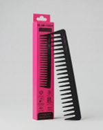 Расческа-гребень для распутывания волос из карбона Glam-Tech detangling comb carbon