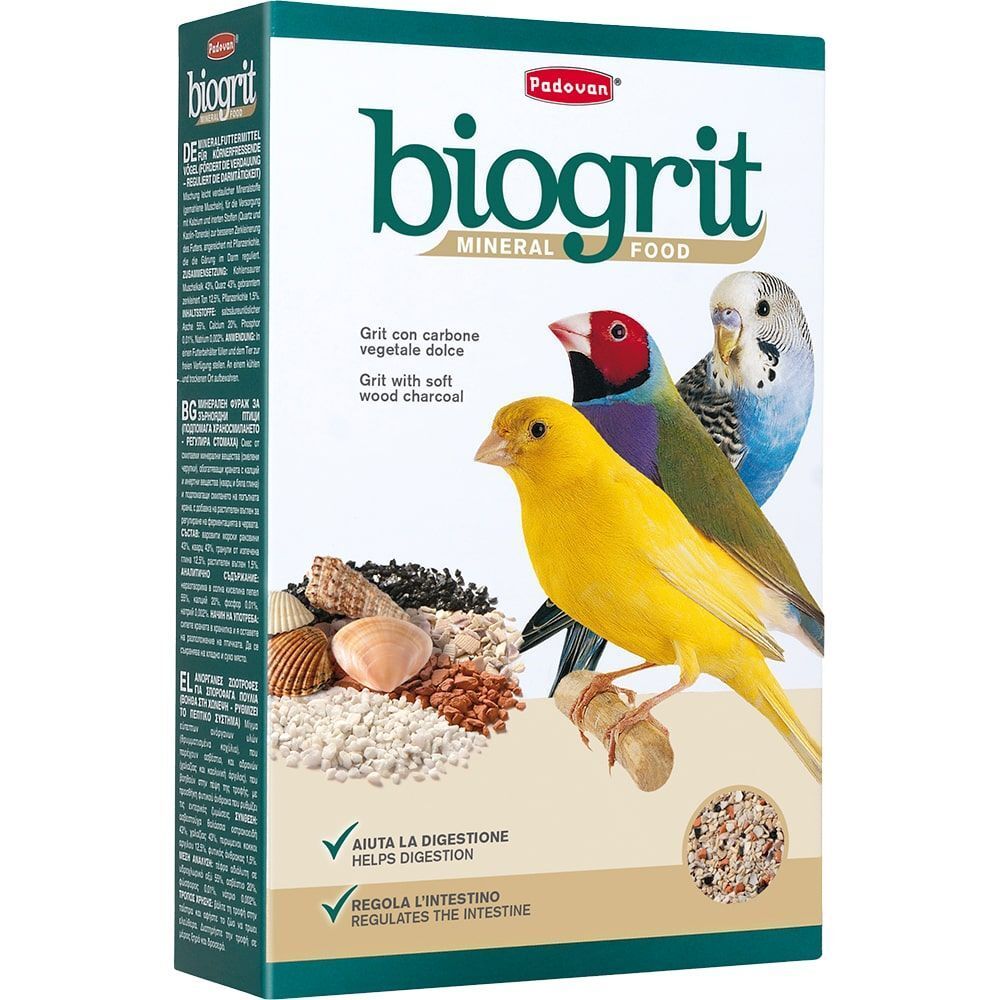 Рadovan Минеральная добавка BIOGRIT био-песок для декоративных птиц 700г