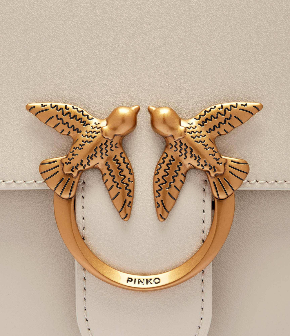 Кожаный Kuferek LOVE ONE Pinko - белый(100066 A0F1)