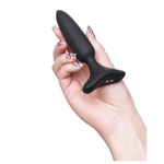 Анальная вибропробка Hush 2 второго поколения с управлением на расстоянии от Lovense (XS: 25*120 мм.)