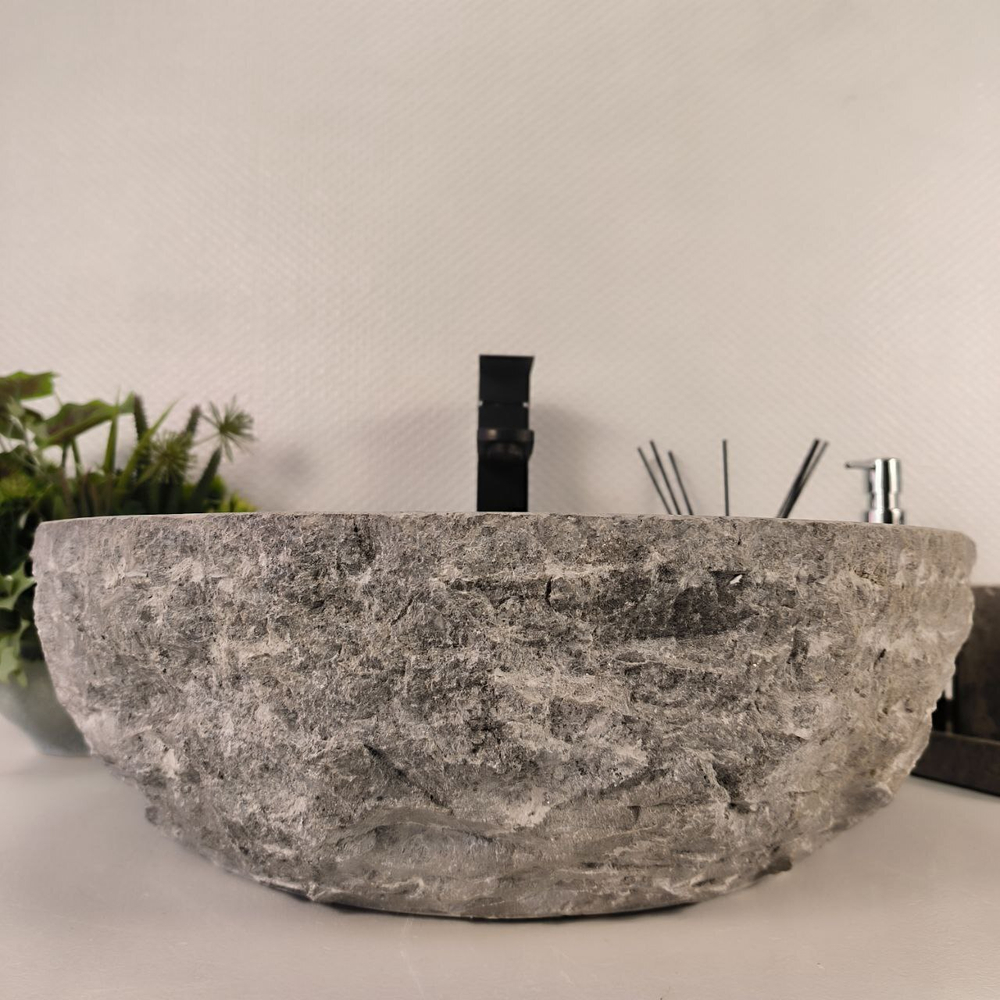 Раковина из мрамора Erozy Grey EM-64729 47*47*15 0186