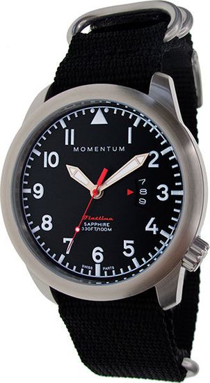 Часы для спорта Momentum Flatline Field 1M-SP18BS7B (нато, сапфир)