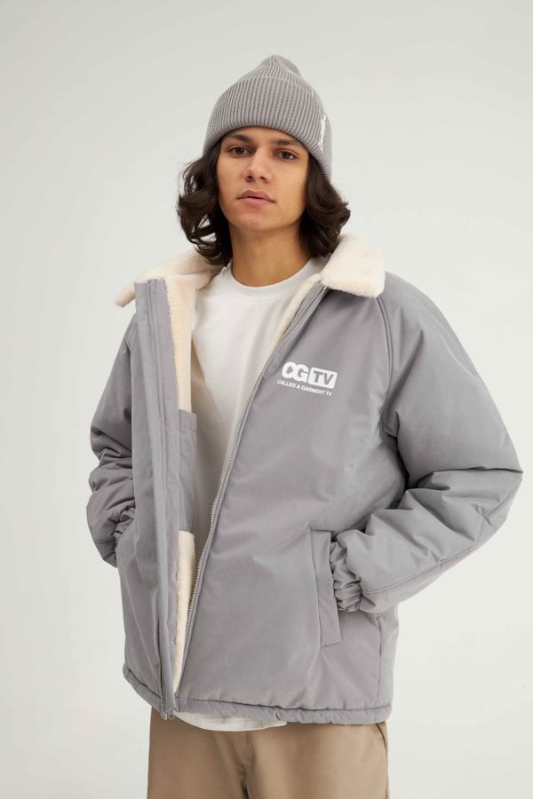 Куртка Зимняя Called a Garment Sheriff Jacket Vol.2 Серая - фото 6
