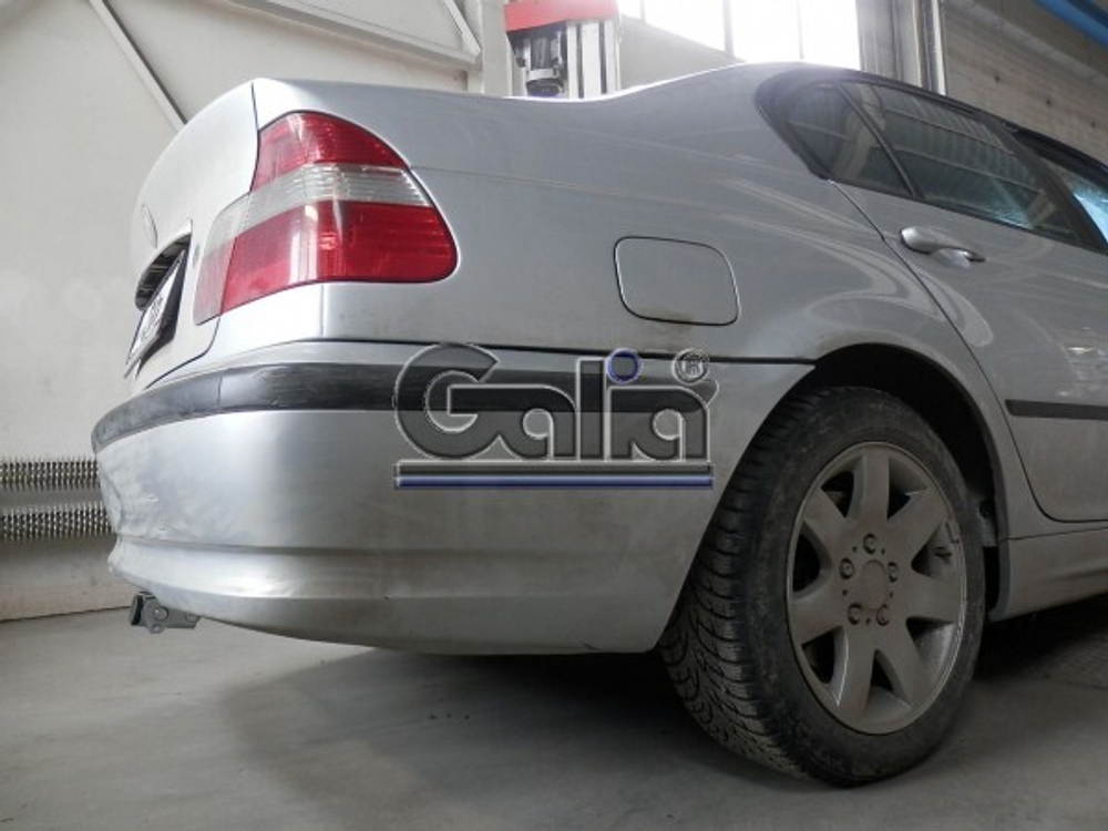 Фаркоп оцинкованный Galia B009A для BMW 3-Series E46 седан/универсал/купе 1998-2005(паспорт и сертификат в комплекте)(без электрики)