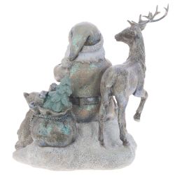 GAEM Фигурка декоративная "Санта", L17 W13,5 H18,5 см