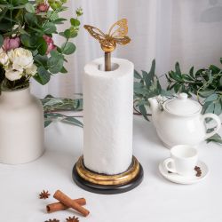 Держатель для полотенец Бабочка Эир Орех