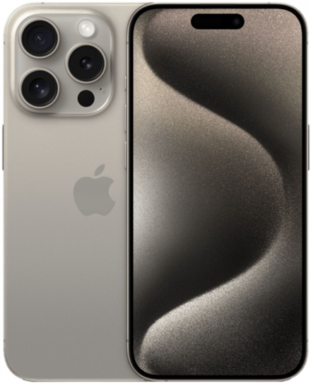Смартфон Apple iPhone 15 Pro 128 ГБ, Dual: nano SIM + eSIM, Титан