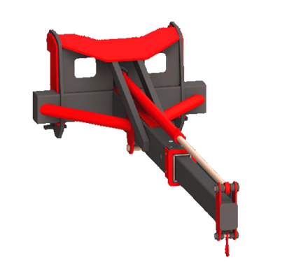 Телескопируемая крановая стрела