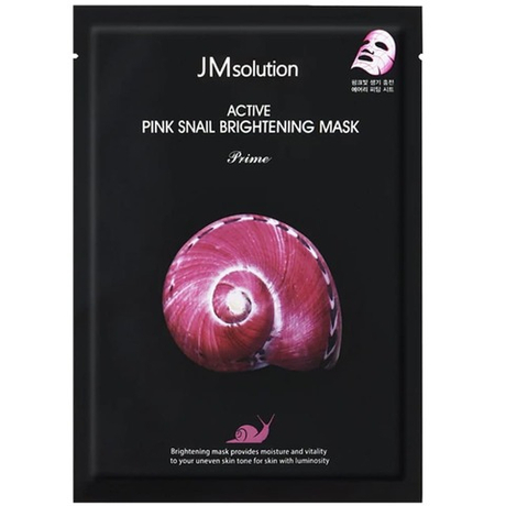 Тканевая маска JMsolution Active Pink Snail Brightening Mask Prime 30 мл
