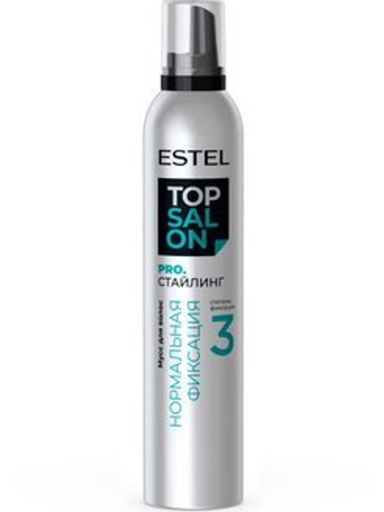 Estel Мусс для волос Top Salon Pro, нормальная фиксация, 350 мл