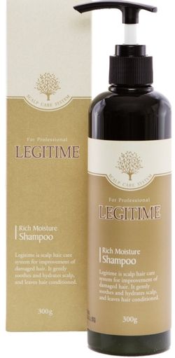 WELCOS Шампунь для волос увлажняющий Legitime Rich Moisture Shampoo (300 мл.)