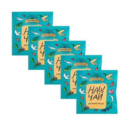 Д/кружки Наш чай Антистресс 5 шт., ТМ ТРАВЫ ГОРНОГО КРЫМА