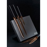 Набор из 5 ножей и подставки Titan Copper