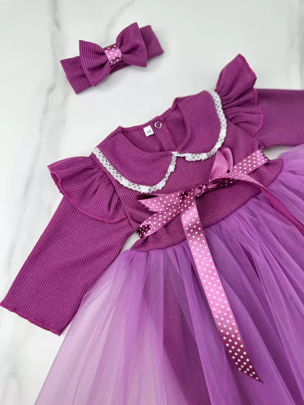 Платье праздничное нарядное для малышки