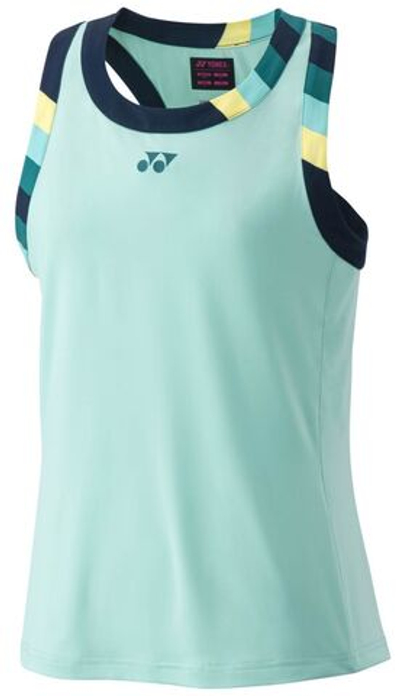 Женский топ теннисный Yonex AO Tank - cyan