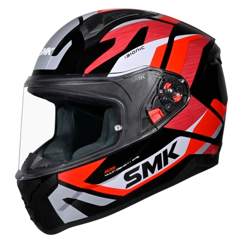 Шлем SMK BIONIC KORE, цвет красный/черный/серый (XS)