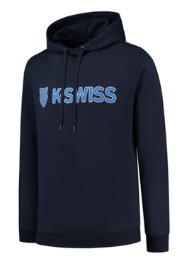 Куртка теннисная K-Swiss Tac Essentials Hooded Sweat - navy