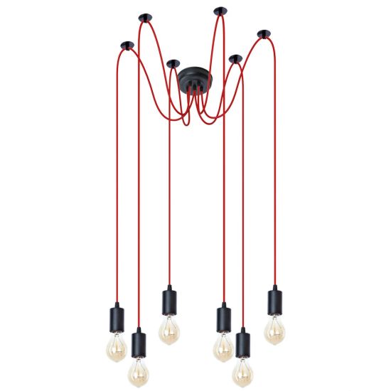 Подвесная люстра Arte Lamp BENDER A4322SP-6RD