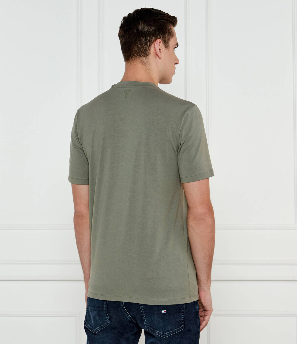 Футболка SS ALPHY GUESS ACTIVE - оливковый(Z2YI11 J1314)