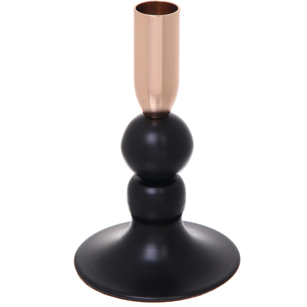 Подсвечник «FARY TALE» 9*16 см, Черный/золото