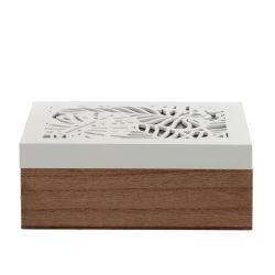 GAEM Шкатулка для чайных пакетиков, L18 W14 H7 см