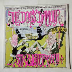 Винтажная виниловая пластинка LP The Dogs DAmour Straight (UK 1990)