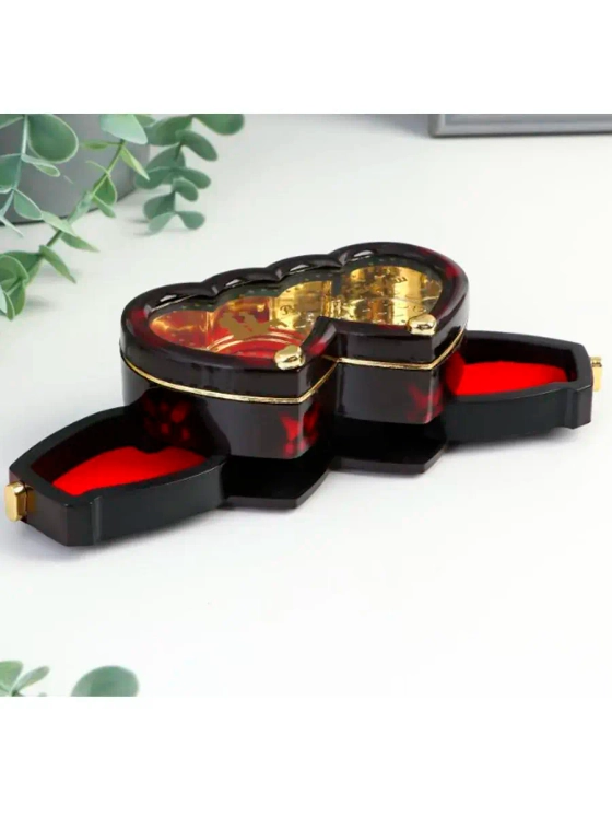 Шкатулка музыкальная 2 сердца