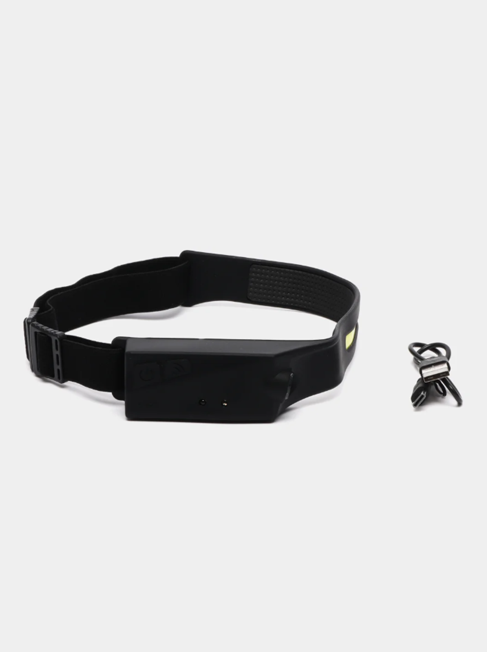 Фонарь налобный с аккумулятором, светодиодный, USB