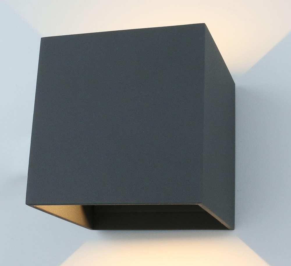 Уличный настенный светильник Arte Lamp A1414AL-1GY