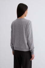 Джемпер Марта из кашемира, шёлка и мериноса