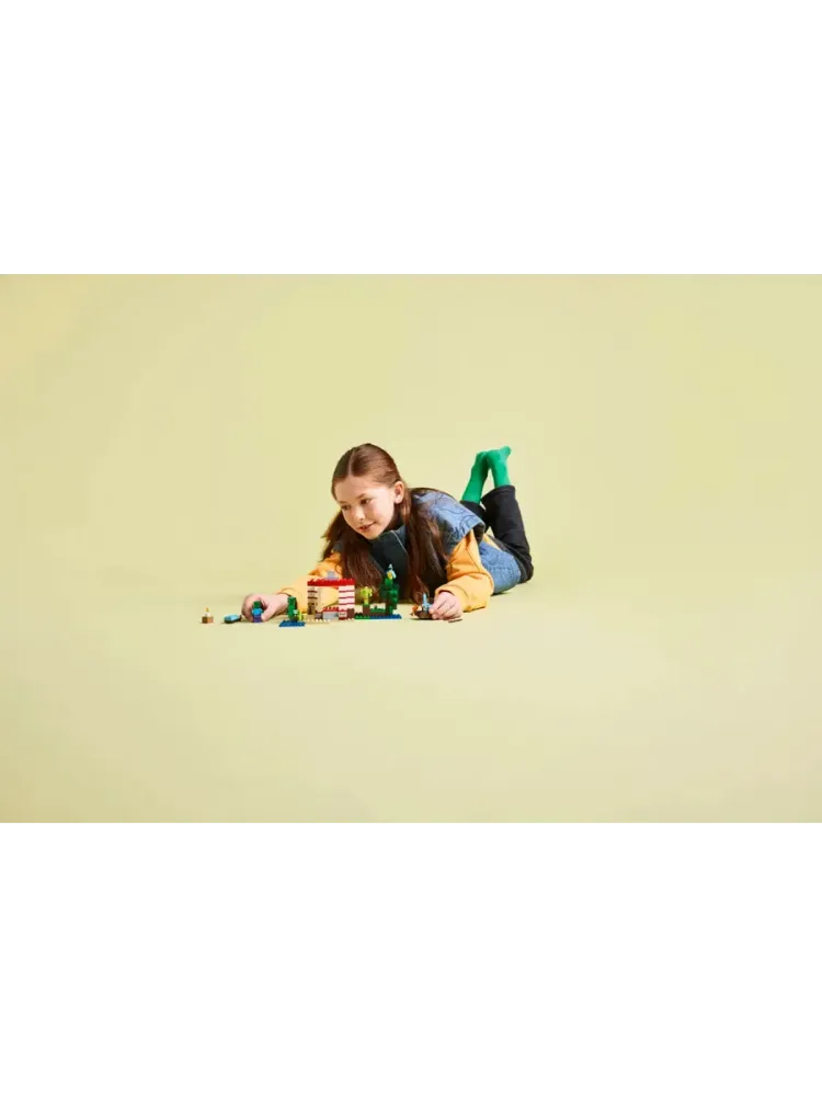 Конструктор Minecraft 21275 Дом в Джунглях TNT