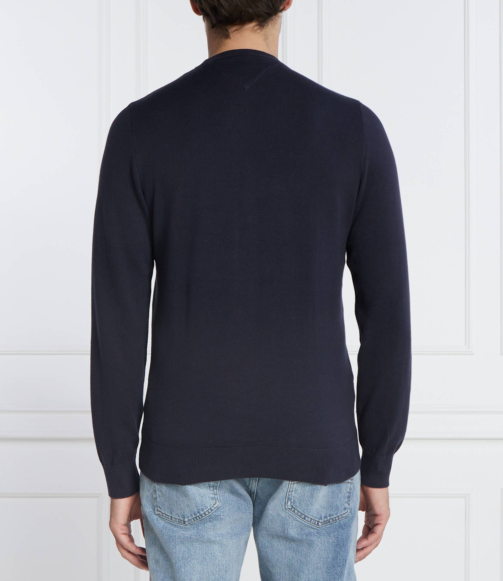 Свитер CLASSIC CREW Tommy Hilfiger - темно-синий(MW0MW32026)