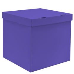 Фиолетовая коробка для шаров