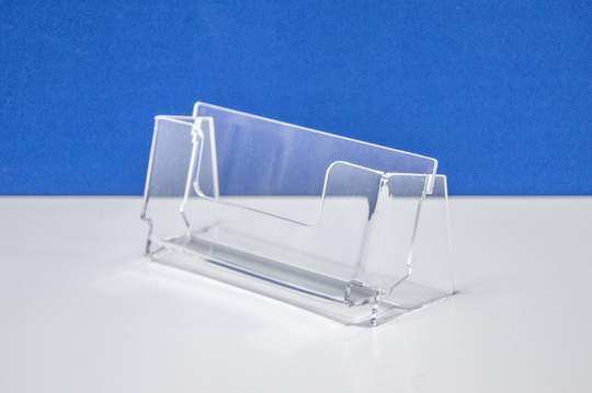 Визитница настольная прозрачная акриловая ПВ3 ос-гн