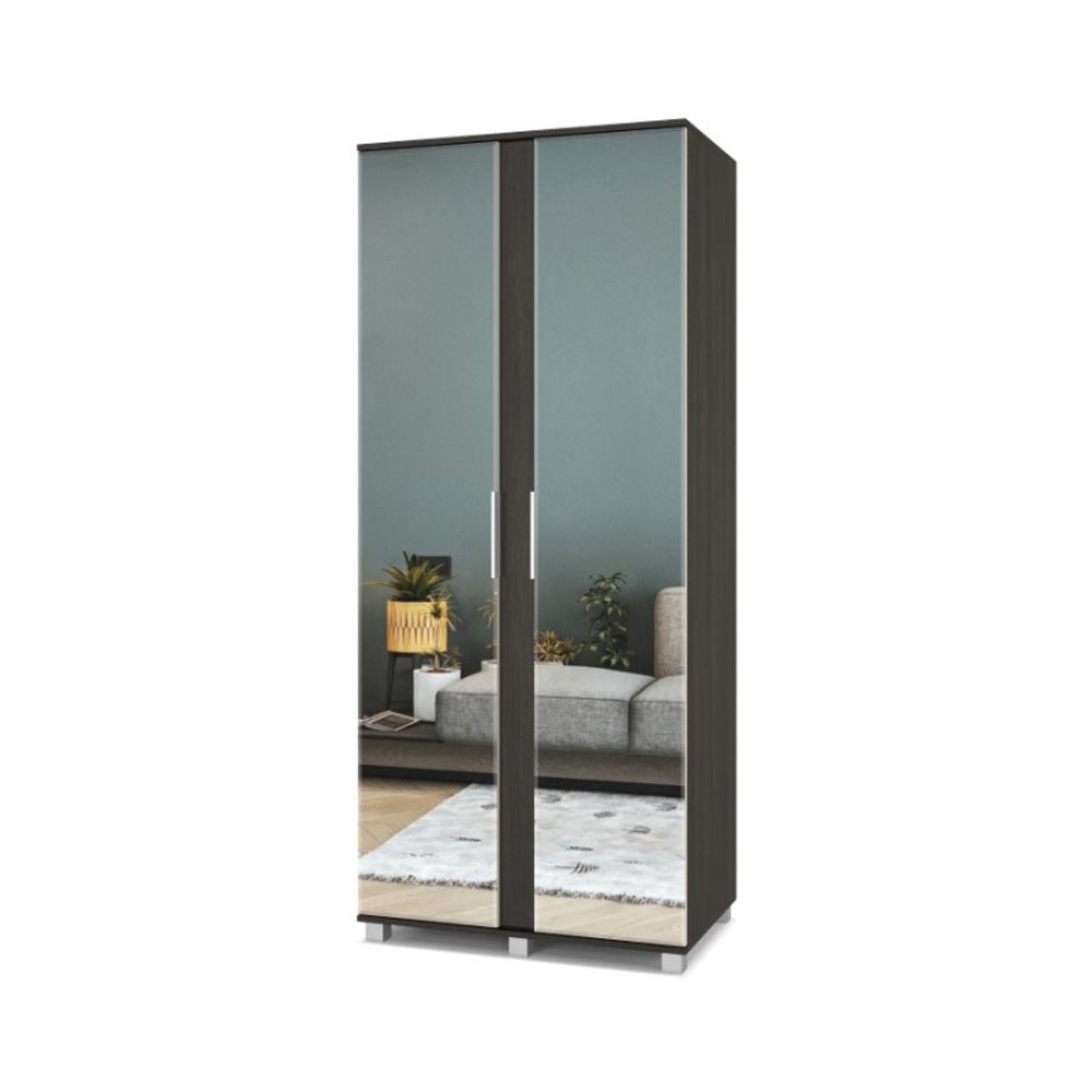 Шкаф двухстворчатый "Пандора" П23 (2 зеркала)