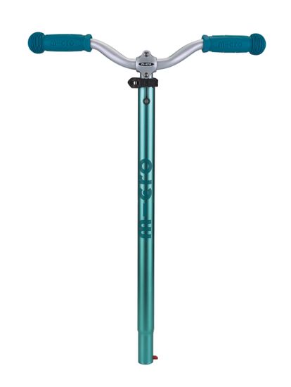 Самокат Maxi Micro Deluxe Pro LED ярко-голубой