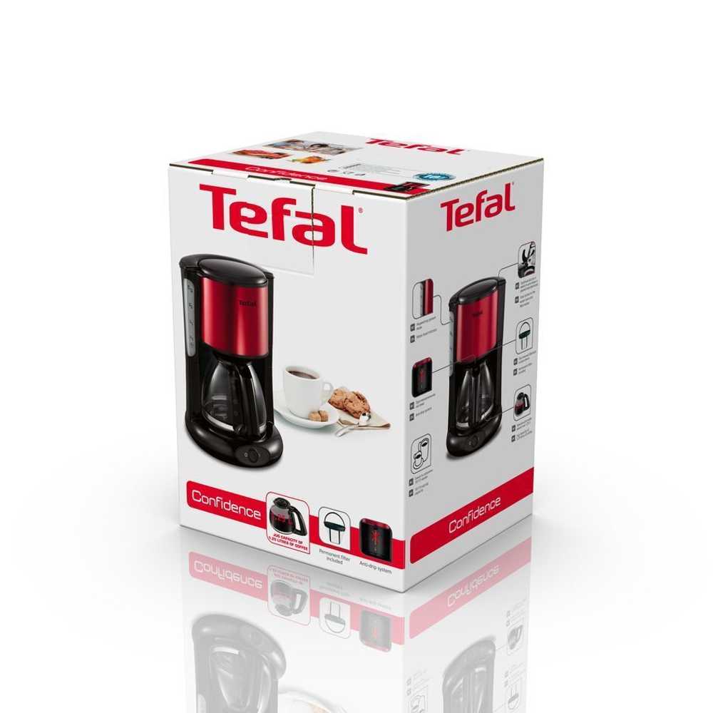 Кофеварка капельная Tefal Confidence CM361E38