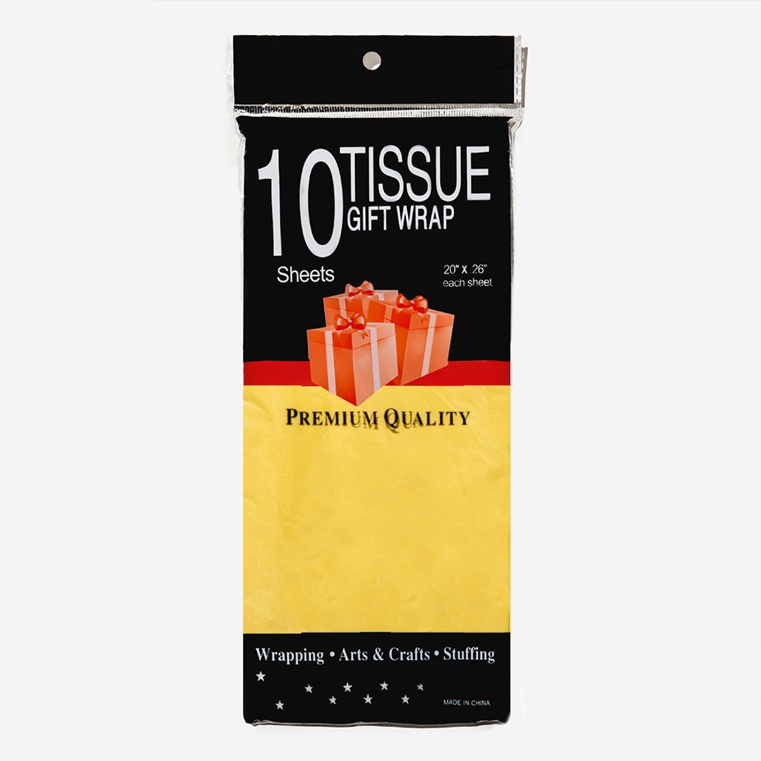 Тишью "Желтая", 500*680мм